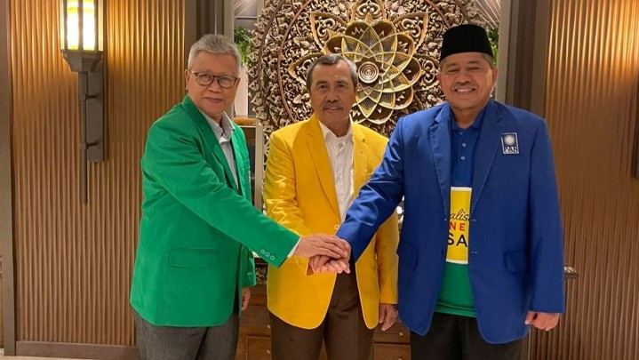 Tos Kompak Dengan Alfedri dan Syamsurizal, Syamsuar : KIB Untuk Riau Lebih Baik