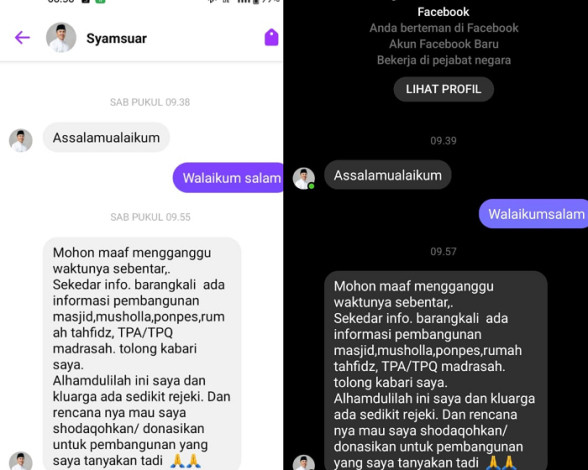 IJelang Pilgubri, Muncul Akun Bodong Mengatasnamakan Ketua DPD Golkar Riau