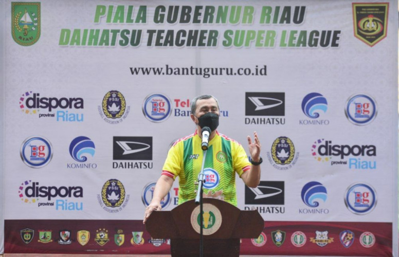 Tingkatkan Kualitas Pendidikan di Riau, Ini Pesan Gubernur Syamsuar untuk PGRI